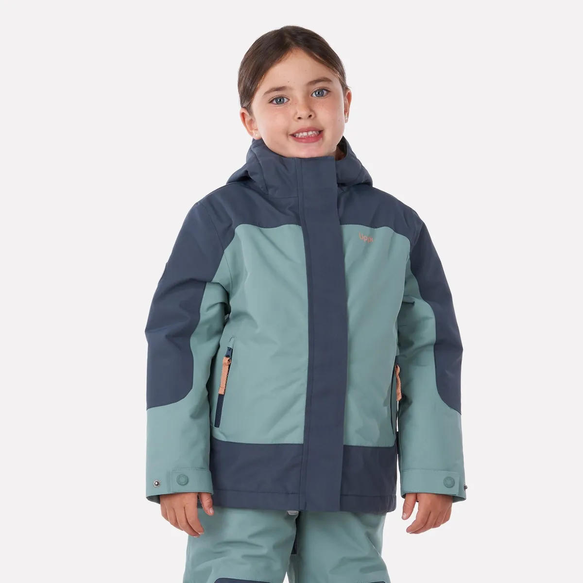 LIPPI - Chaqueta Niña Andes Snow B-Dry Hoody Jacket Jade Oscuro Lippi