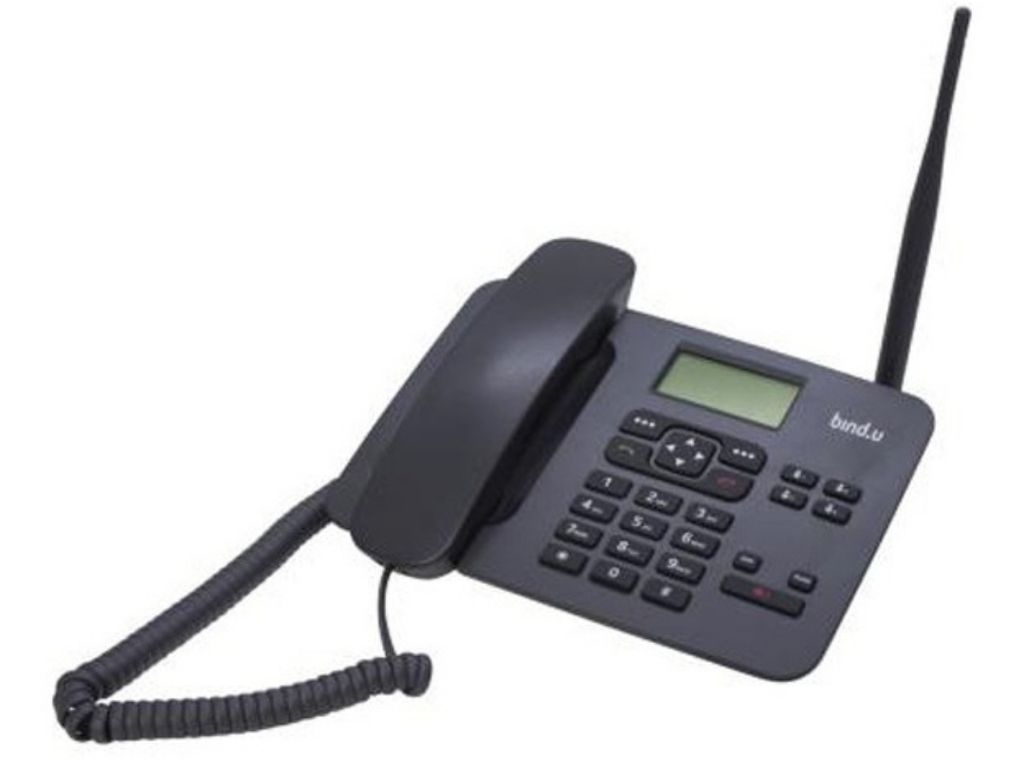 Teléfono Fijo Inalámbrico Recargable Con Chip 3G Para Entel Claro y Wom