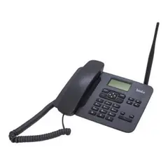 BINDU SPA - Teléfono Fijo Inalámbrico Recargable Con Chip 3G Para Entel Claro y Wom