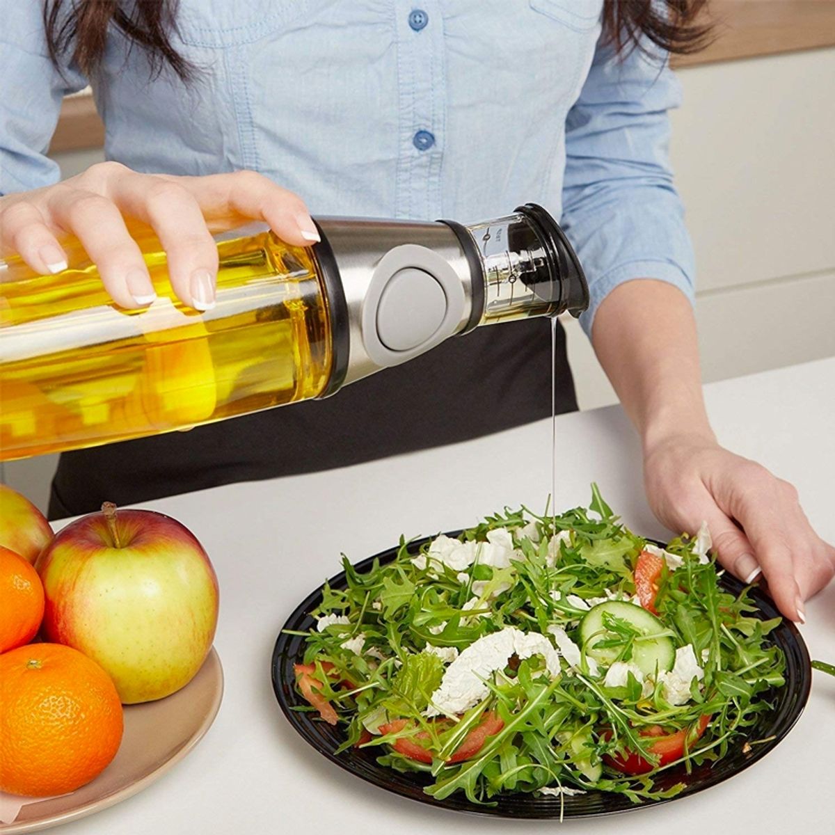 GENERICO - Dispensador De Aceite O Vinagre 500 Ml