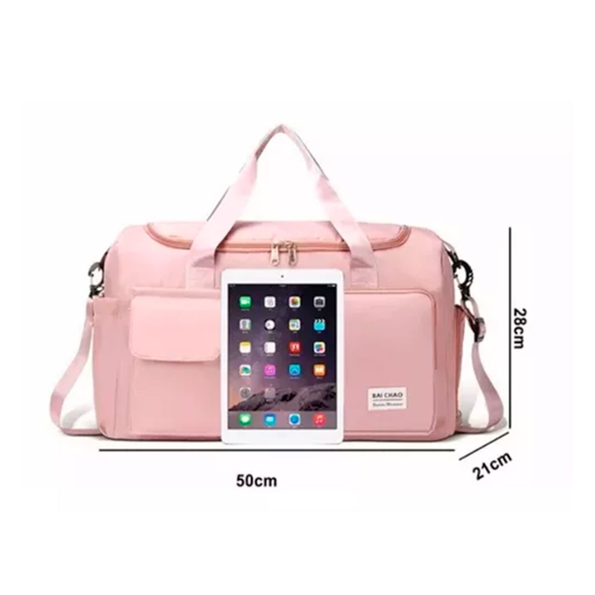 GENERICO - Bolso De Mano Para Viajes Rosa Claro