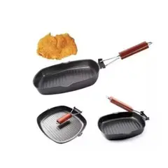 GENERICO - Sartén Antiadherente Tipo Parrilla Plancha Grill 20cm