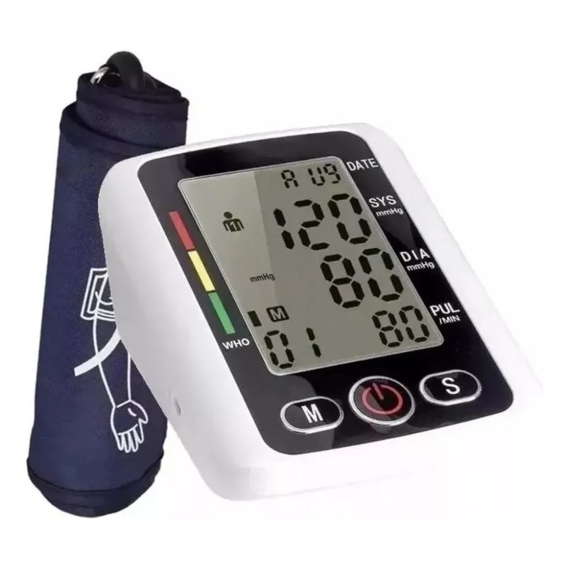 GENERICO - Toma Presión Digital Brazo Usb o con Pilas