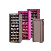 Organizador De Zapatos Armable Zapatero 9 Pisos Fucsia