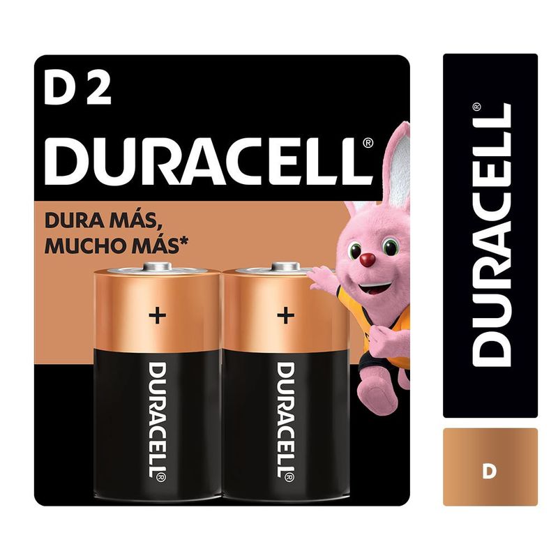 DURACELL - BLISTER PILAS TAMANO D X2 DURACELL