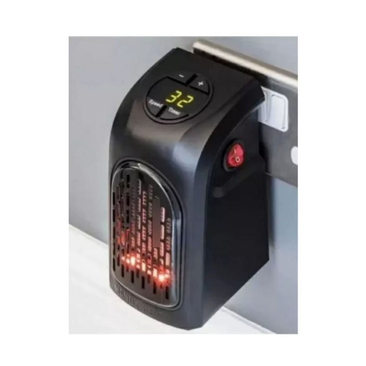 GENERICO - 3 x Calefactor Stufa Portátil Electrico 400w