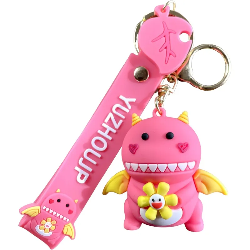 GENERICO - LLavero Colgante Monstruito Dragón Kawaii