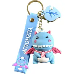 GENERICO - LLavero Colgante Monstruito Dragón Kawaii