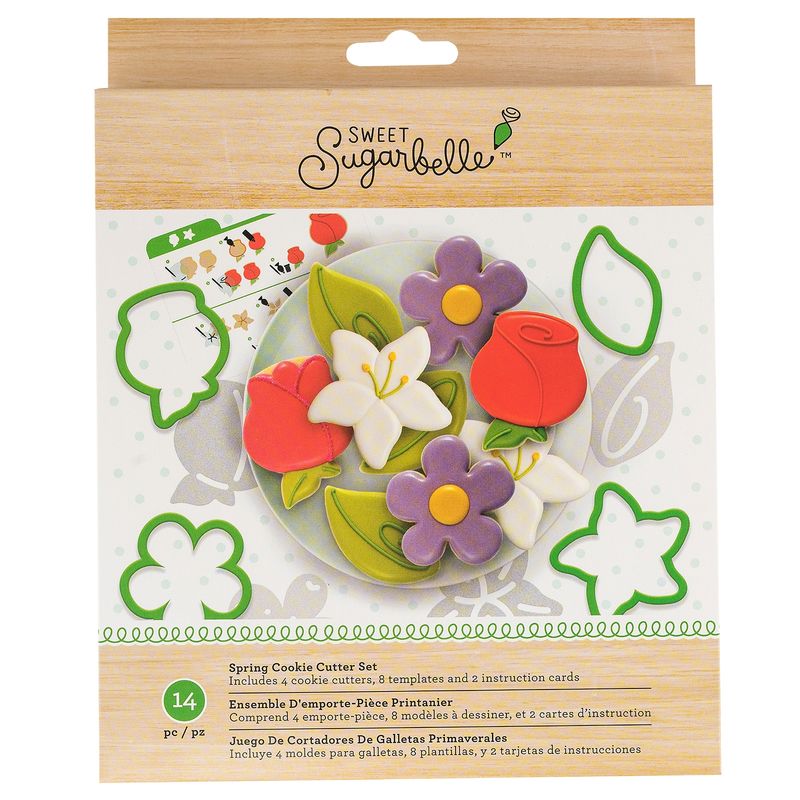 SUGARBELLE - CORTADORES DE GALLETA TEMA  FLORES SUGARBELLE