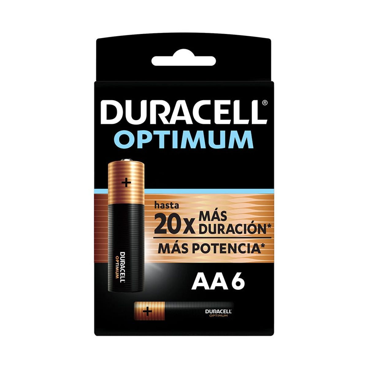 DURACELL - PILAS OPTIMUM AA X 6