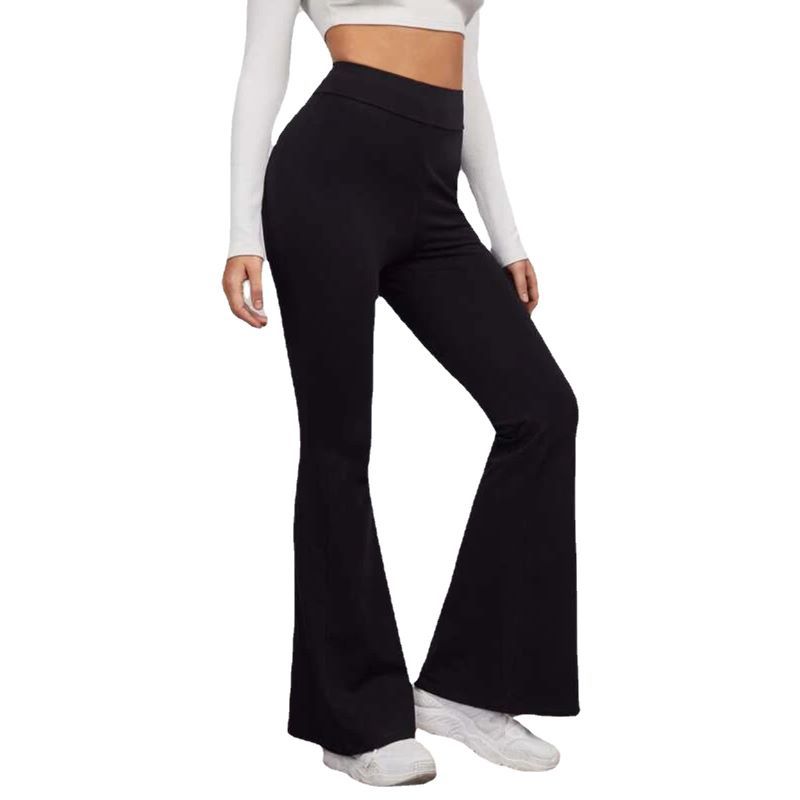 EVERSO - Pantalon Pata Elefante Flare