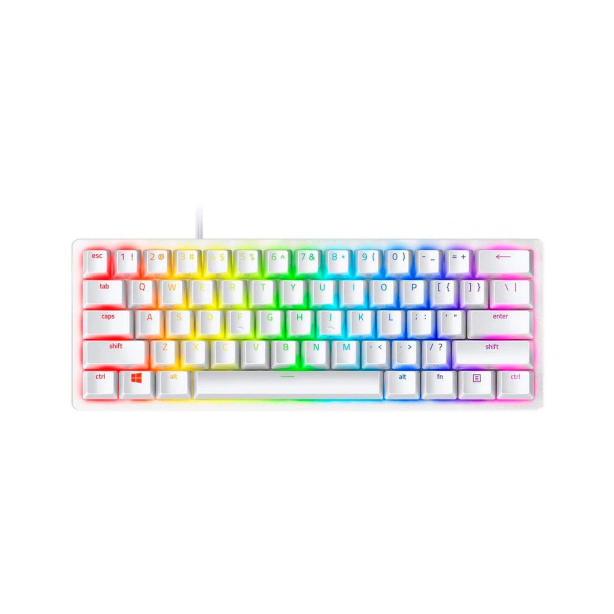RAZER - Teclado Gamer Razer Huntsman Mini Mercury Rgb Switch Ingles