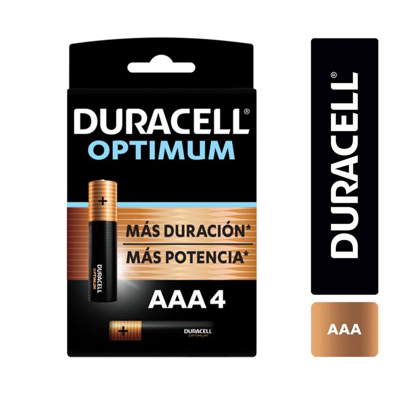 DURACELL - OPTIMUM AAAX4
