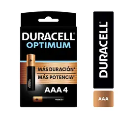 DURACELL - OPTIMUM AAAX4