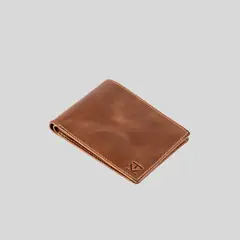 TRAUKO - Billetera Cuero Hombre Café Gante