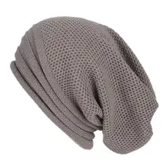 GENERICO - Gorro De Lana Ondero Invierno Gorro Ligero Unisex Y Cómodo