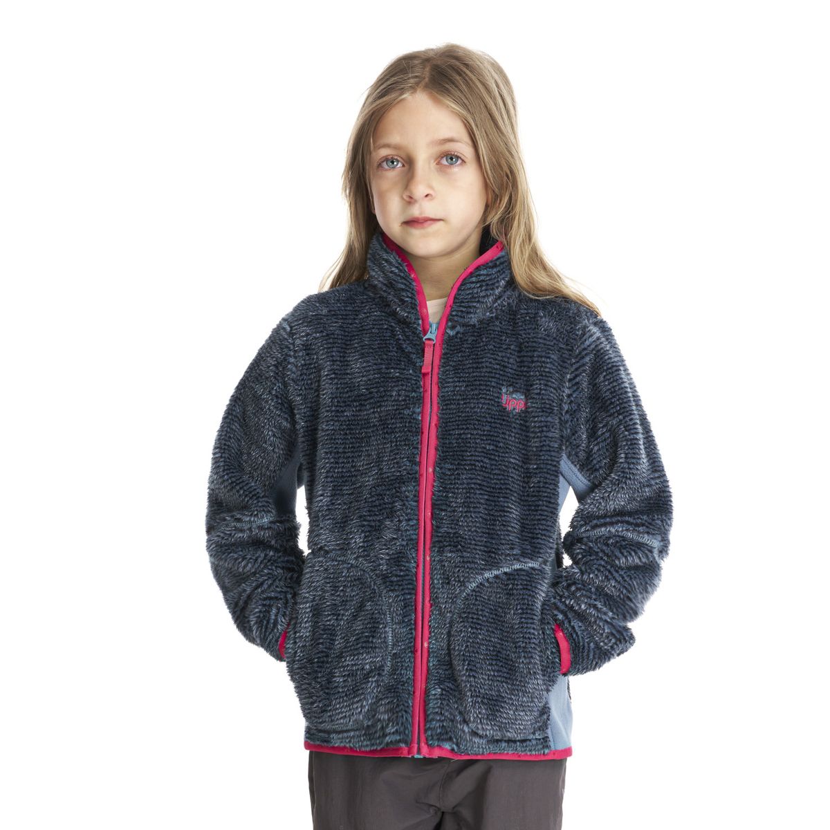 LIPPI - Chaqueta Niña Ferret Shaggy-Pro Jacket Azul Grisaceo Lippi