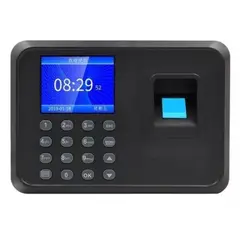 GENERICO - Control De Asistencia Con Reloj Marcador Y Huella Digital