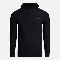LIPPI - Poleron Teen Boy Mild Nano-F 14 Zip Hoody Negro