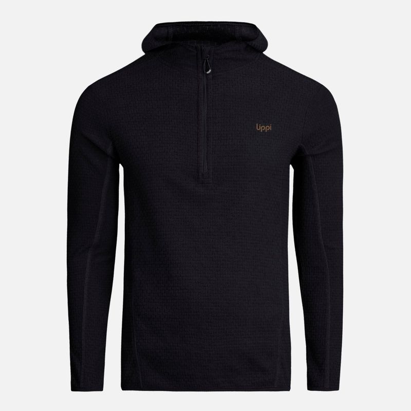LIPPI - Poleron Teen Boy Mild Nano-F 14 Zip Hoody Negro Lippi