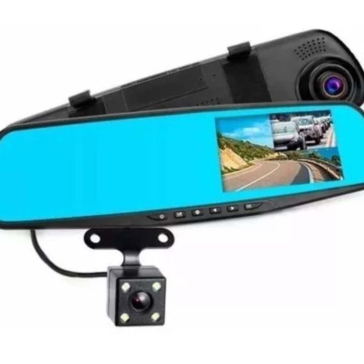 GENERICO - Camara Full Hd Auto Espejo Retrovisor