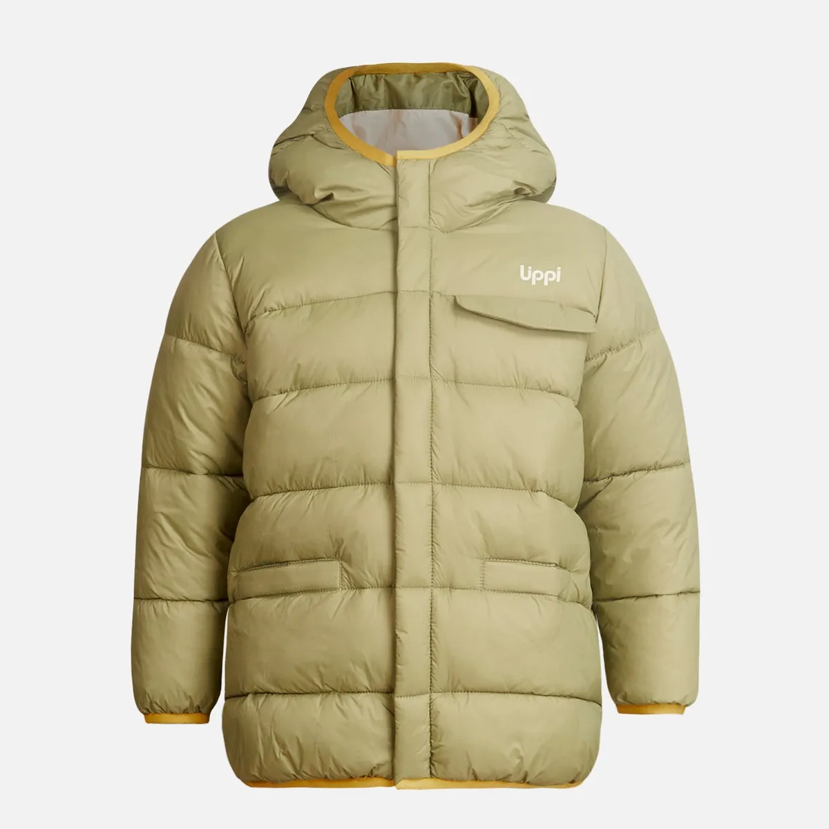 LIPPI - Chaqueta Baby Boy Warmy Hugs Steam-Pro Hoody Jacket Verde Mate Lippi