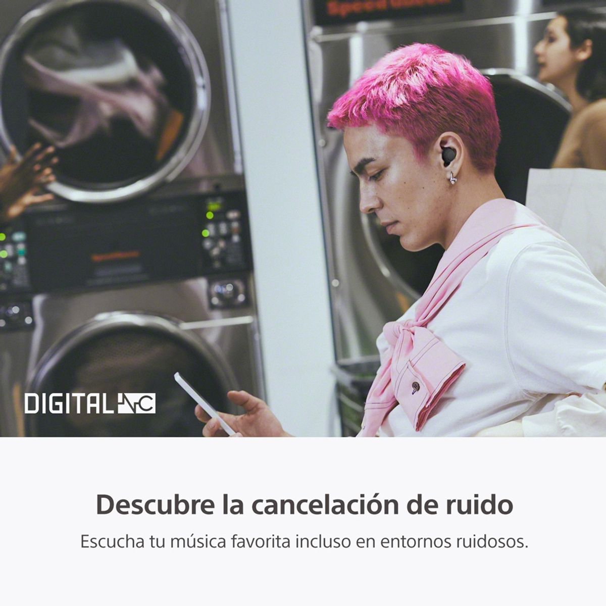 SONY - Audífonos Bluetooth con noise cancelling WF-C700N Negro