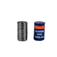 GENERICO - ALAMBRE PARA CONEJO 0.41MM NEGRO (ROLLO 386MT) BIGHOUSE