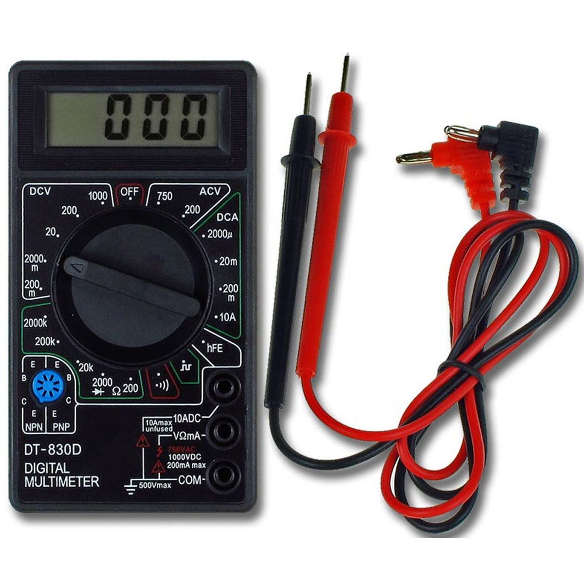 GEN - MULTITESTER DIGITAL DT-830/D