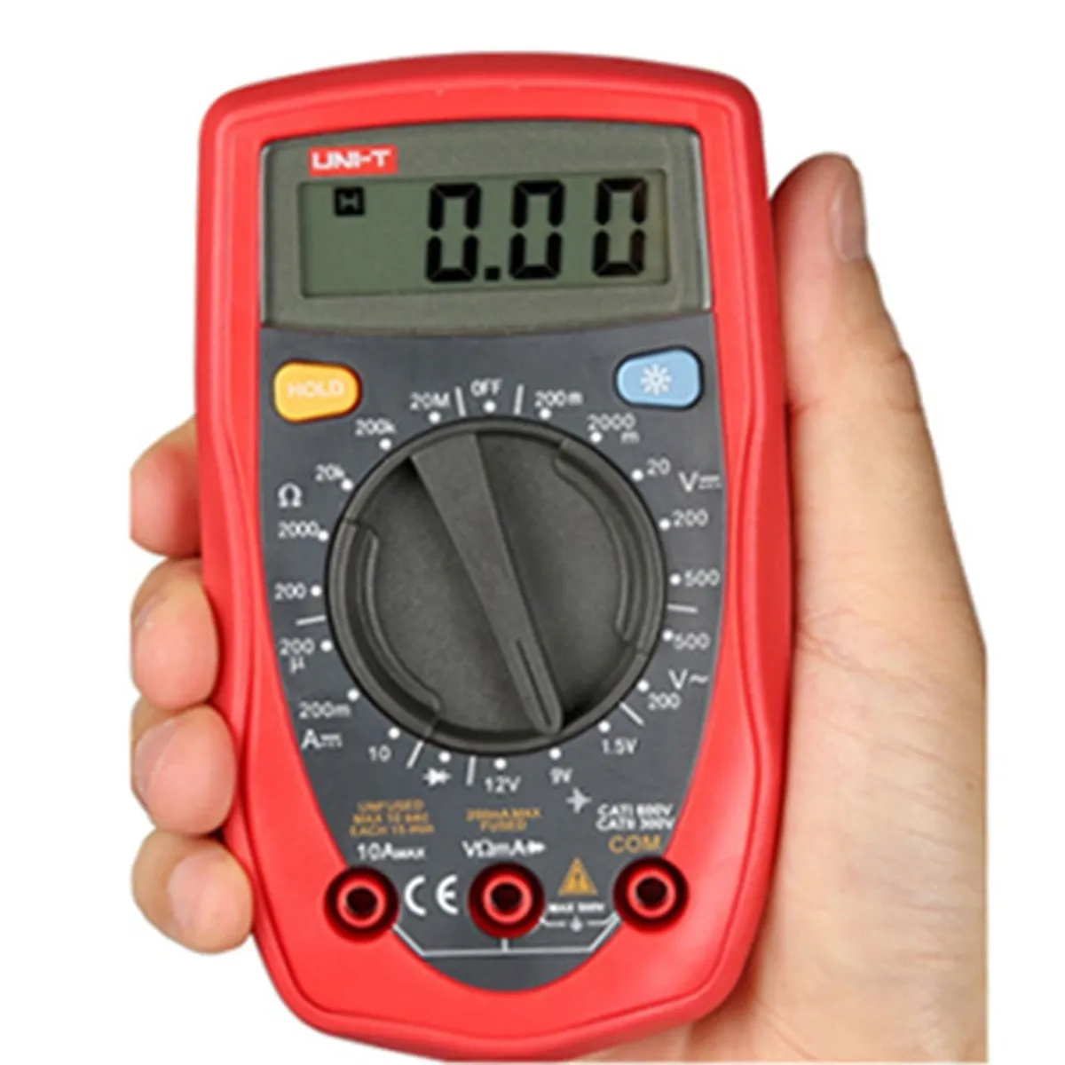 GEN - MULTITESTER  CON TERMOCUPLA UT-33C UNIT