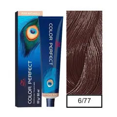 WELLA - Tintura Permanente 6/77 Color Perfect 60Gr Mas oxidante