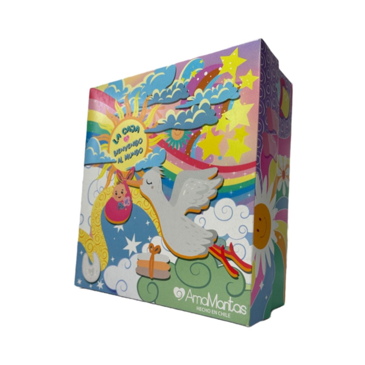 AMAMANTAS - La Caja Bienvenido al Mundo Bebé Influencer con 10 productos