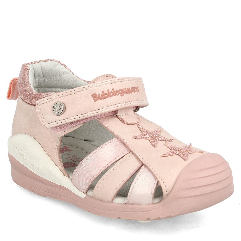 BUBBLE GUMMERS - SANDALIA NIÑA BUBBLEGUMMERS BIO FIT ROSA CLARO 18-21