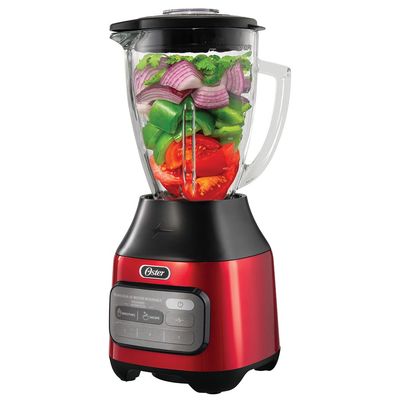 Licuadora Oster® Roja Con Tecnología Reversible Y 3 Vel