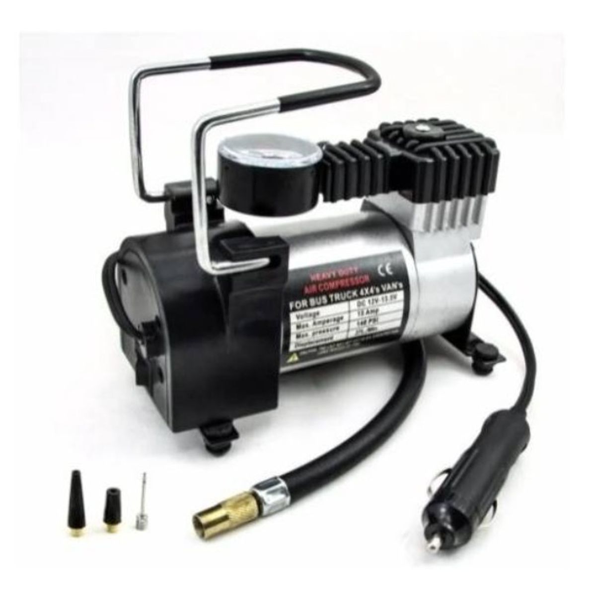 GENERICO - Compresor Aire Inflador Portátil Automóvil 12v 100psi