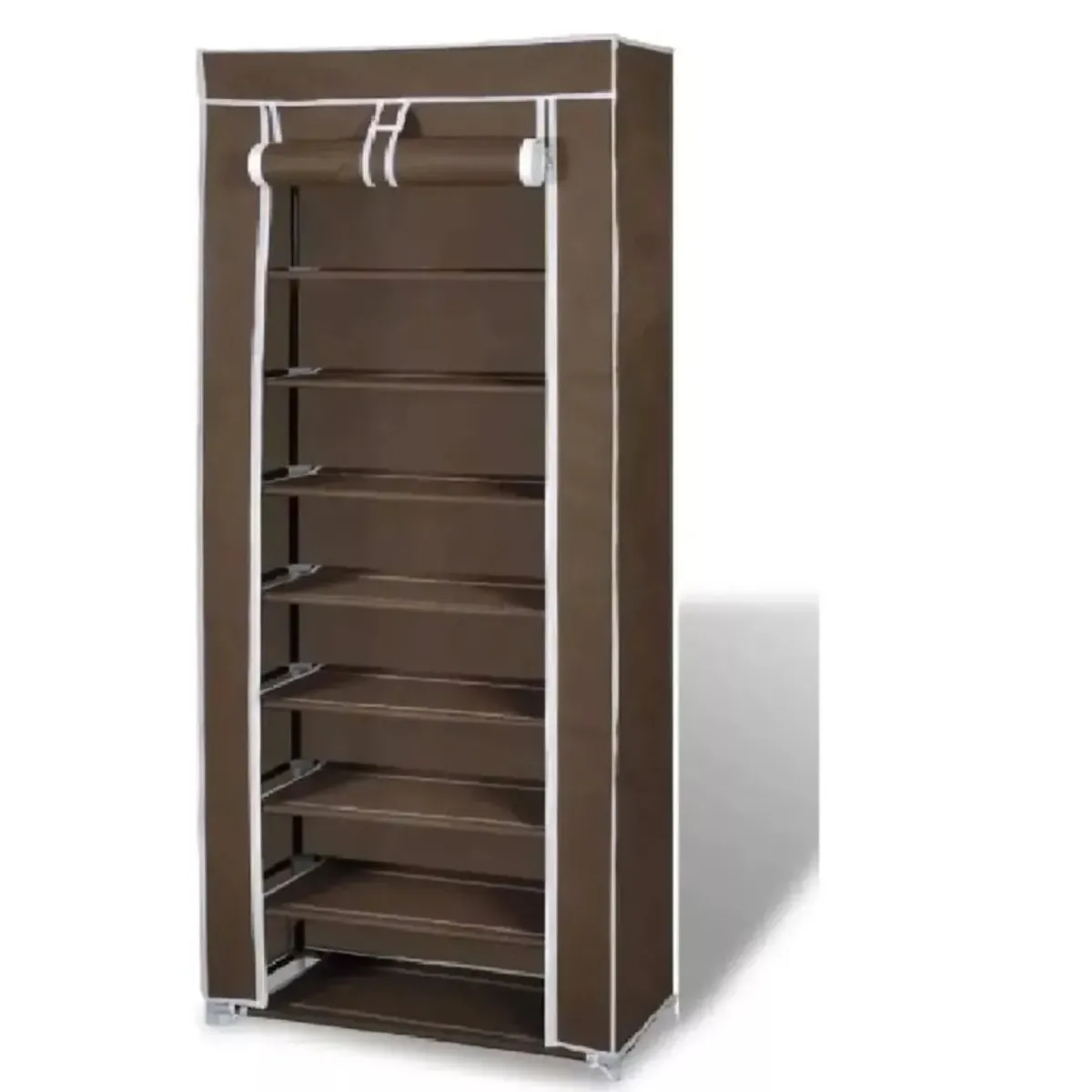 GENERICO - Organizador De Zapatos Armable Zapatero 9 Pisos Fucsia PACK X3