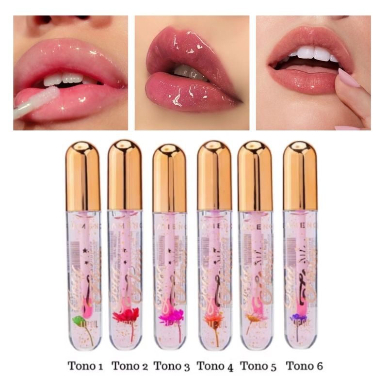 FLAMENCO - Brillo De Labios Lip Oil Pack 6