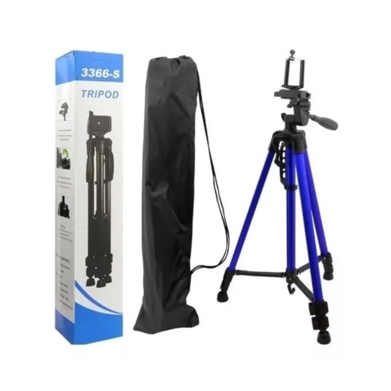 GENERICO - Trípode Para Camara Y Celular 3366-s 140cm Profesional