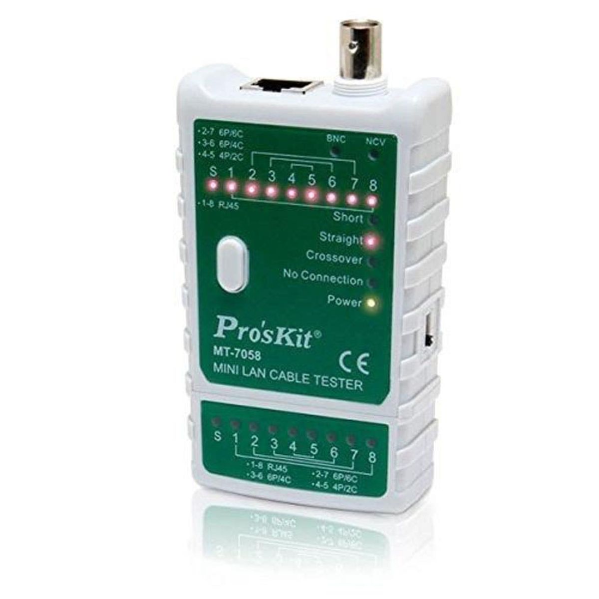 PROSKIT - MINI LAN CABLE TESTER RED PROSKIT