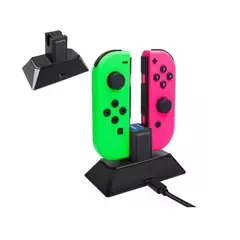 GENERICO - Cargador Nintendo Switch Soporte De Carga 2 En 1