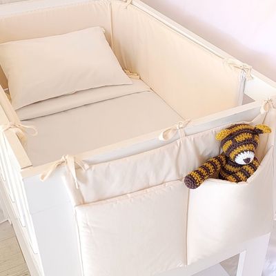 Imagen 2 del producto PROTECTOR CUNA BICOLOR BEIGE