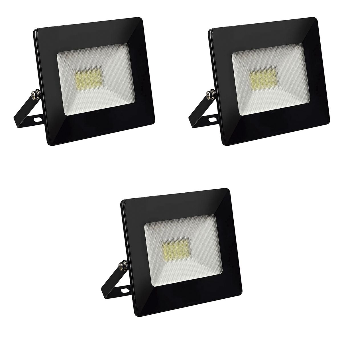 MEGABRIGHT - Pack 3 Foco Proyector LED Telco SEC 20W Cálido DS43