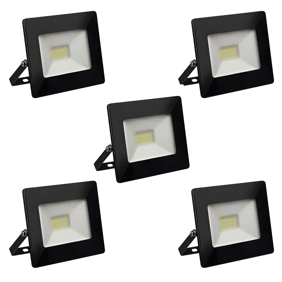 MEGABRIGHT - Pack 5 Foco Proyector LED Telco SEC 20W Cálido DS43