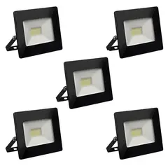 MEGABRIGHT - Pack 5 Foco Proyector LED Telco SEC 20W Cálido DS43