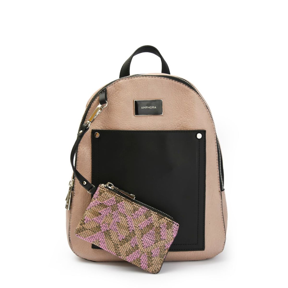 AMPHORA - Mochila Mediana Nimri Taupe
