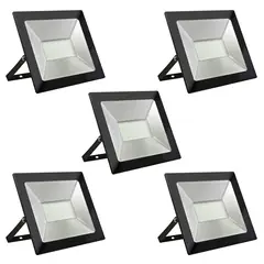 MEGABRIGHT - Pack 5 Foco Proyector LED Telco SEC 10W Cálido DS43