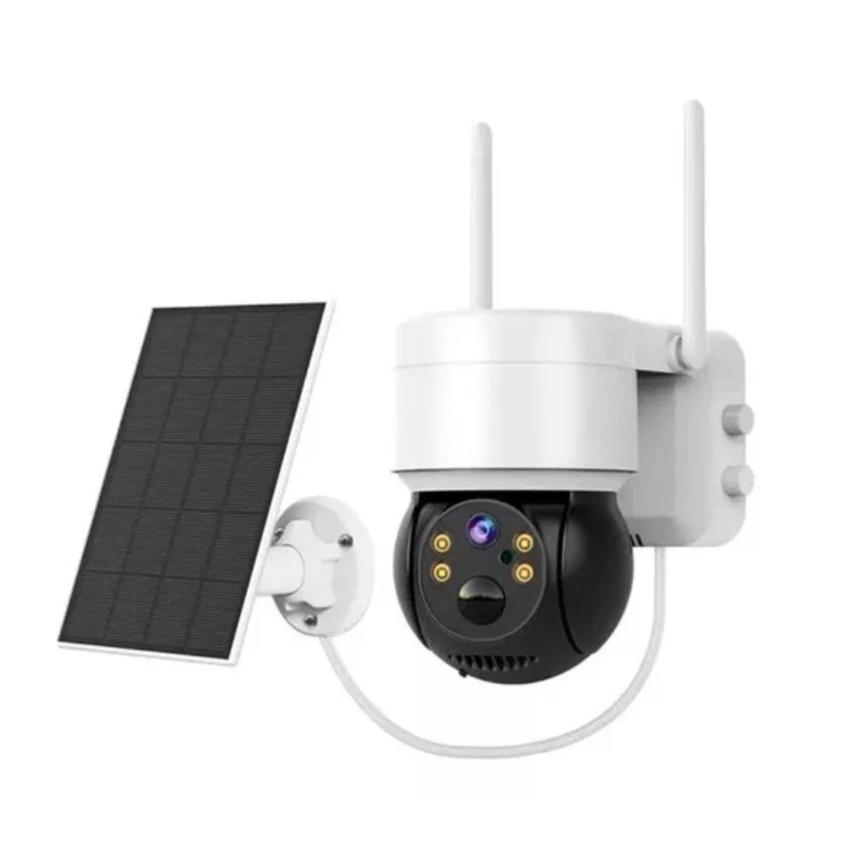 GENERICO - Cámara Solar Para Exteriores Ip 1080 Inalámbrica 360