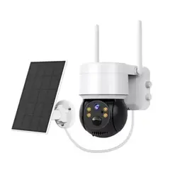 GENERICO - Cámara Solar Para Exteriores Ip 1080 Inalámbrica 360