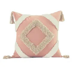 LOVE HOME DECO & LIVING - Cojín de Lino Pink Rose