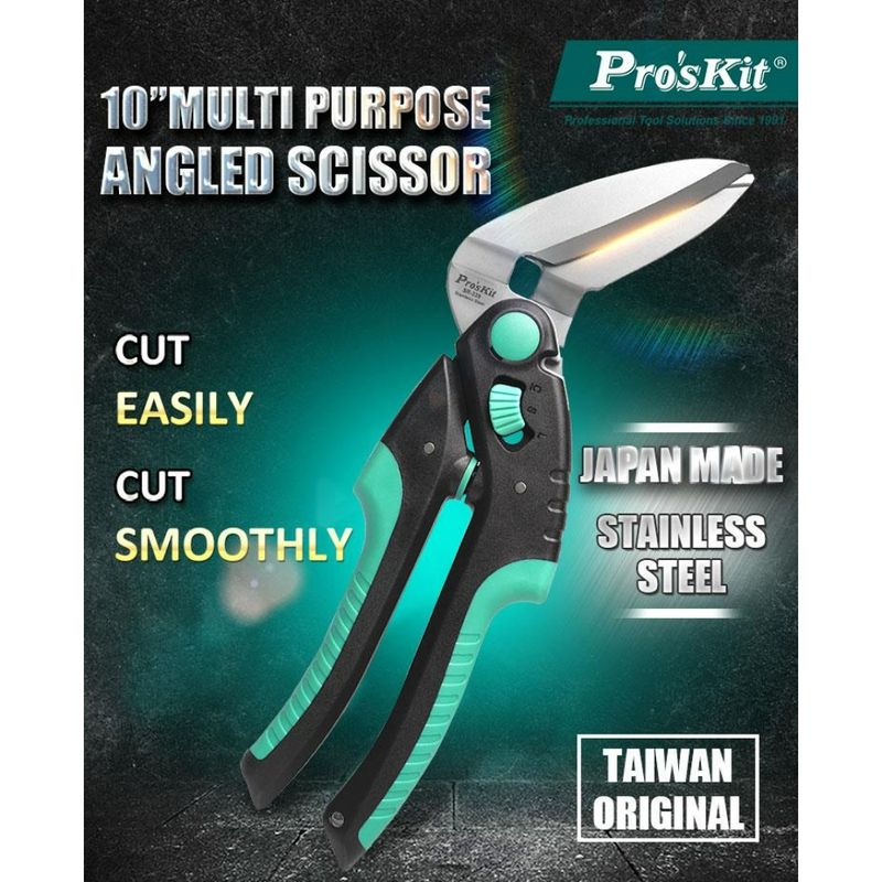 PROSKIT - PROKITS SR-339  TIJERA CORTADORA DE AGULO MULTIPROPOSITO